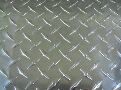 1/8" Aluminum Brite Diamond Tread Deck Plate 3003 24"x 36"  - Picture 1 of 2