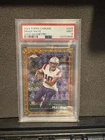 2024 TOPPS CHROME GOLD GEOMETRIC #203 DRAKE MAYE ROOKIE RC 25/50 PSA 9
