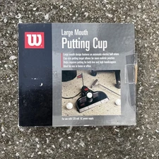 2003 Wilson Large Mouth Putting Cup Electronic Golf Ball Return System W438 NEW!