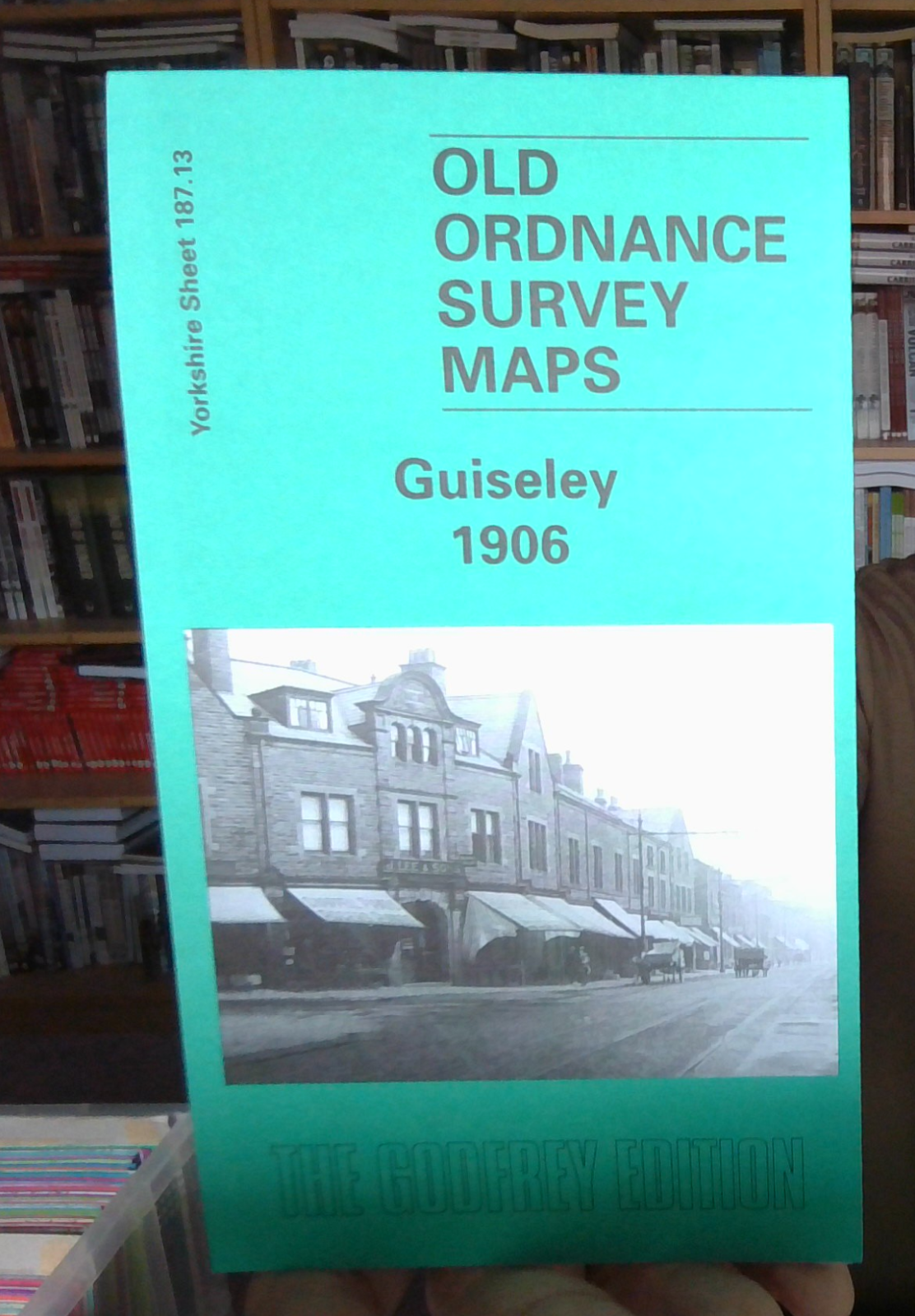 MAP OF GUISELEY 1906 YORKSHIRE SHEET 187.13 NEW
