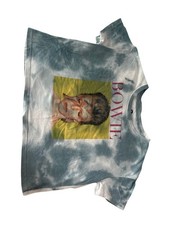 David Bowie Tie-Dye T-Shirt Bowie Portrait Graphic Rock & Pop Music