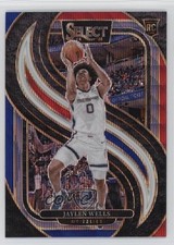 2024-25 Panini Select Premier Level Tri-Color Prizm Jaylen Wells #188 02ss