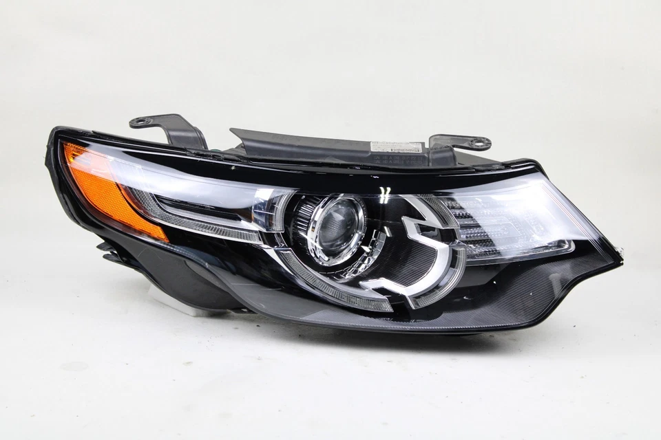 完好! 2015-2019 路虎 Discovery Sport 右握 氙气 HID AFS 车头灯 原始设备制造商 — 第 3/4 张图片