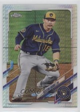 2021 Topps Chrome Prism Refractor Keston Hiura #211 8em