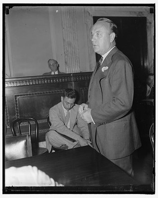 Washington D.C. Harvey Willson Black-Connery Bill 1937 Labor Committee