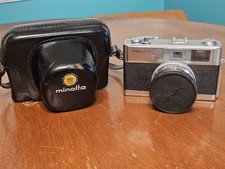 Minolta Hi-Matic 7s 35mm Film Camera w/ Rokkor 45mm f1.8 Lens