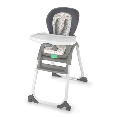 Chair 6-in-1 Convertible Baby to 5 Years 2 Trays Milly Ingenuity Full Course