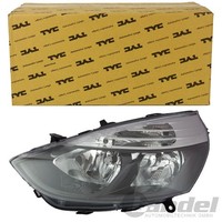 Tyc Hauptscheinwerfer H7/H1 Rechts Passend FüR Renault Clio Iv 0.9 - 1.6 Dci 16V