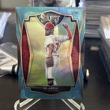 2021 Panini Select Premier Carolina Blue Prizm #D/35 Jo Adell #143 Rookie RC dd1
