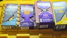 3M Sandblaster Pro Sanding Sponge 220 Grit Fine 2.5 x 4.5 x 1 in Mixed Lot
