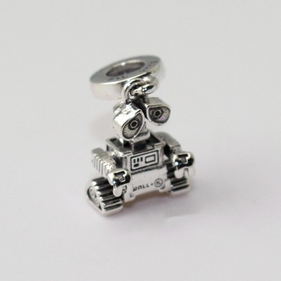 Pandora Disney Pixar Silver Wall-E Robot Dangle Charm S925 ALE