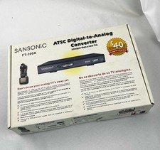 Sansonic Model FT-300A Digital to Analog Converter Box w/Remote NEW