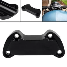 1"​ Scalloped Handlebar Riser Clamp For Harley Sportster 883 Dyna Low Rider FXDL