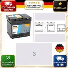 Exide EA530 Premium Carbon Boost Autobatterie 12V 53Ah 540A