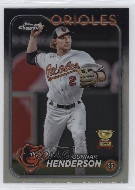 2024 Topps Chrome Refractor Gunnar Henderson #36 11qd