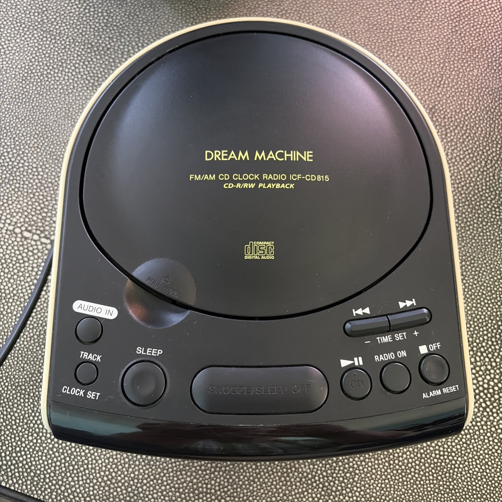 Sony Dream Machine ICF-CD815 AM/FM Stereo CD Clock Radio with Dual Alarm