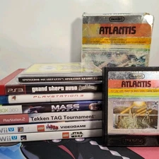 Random Video Game Assortment Lot of 7 - Wii, PlayStation, & More