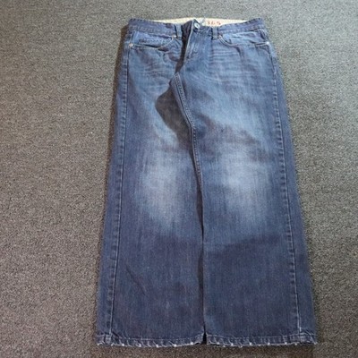 Article365 Loose Mens 34x29 Blue Jeans Vintage Y2k Skater Retro 2000s