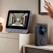 HD Smart sans fil caméra d'entrée de porte caméra de sécurité Intercom Bell