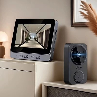 HD Smart Wireless Video Türklingel Kamera Gegensprechanlage Überwachungskamera Türklingel