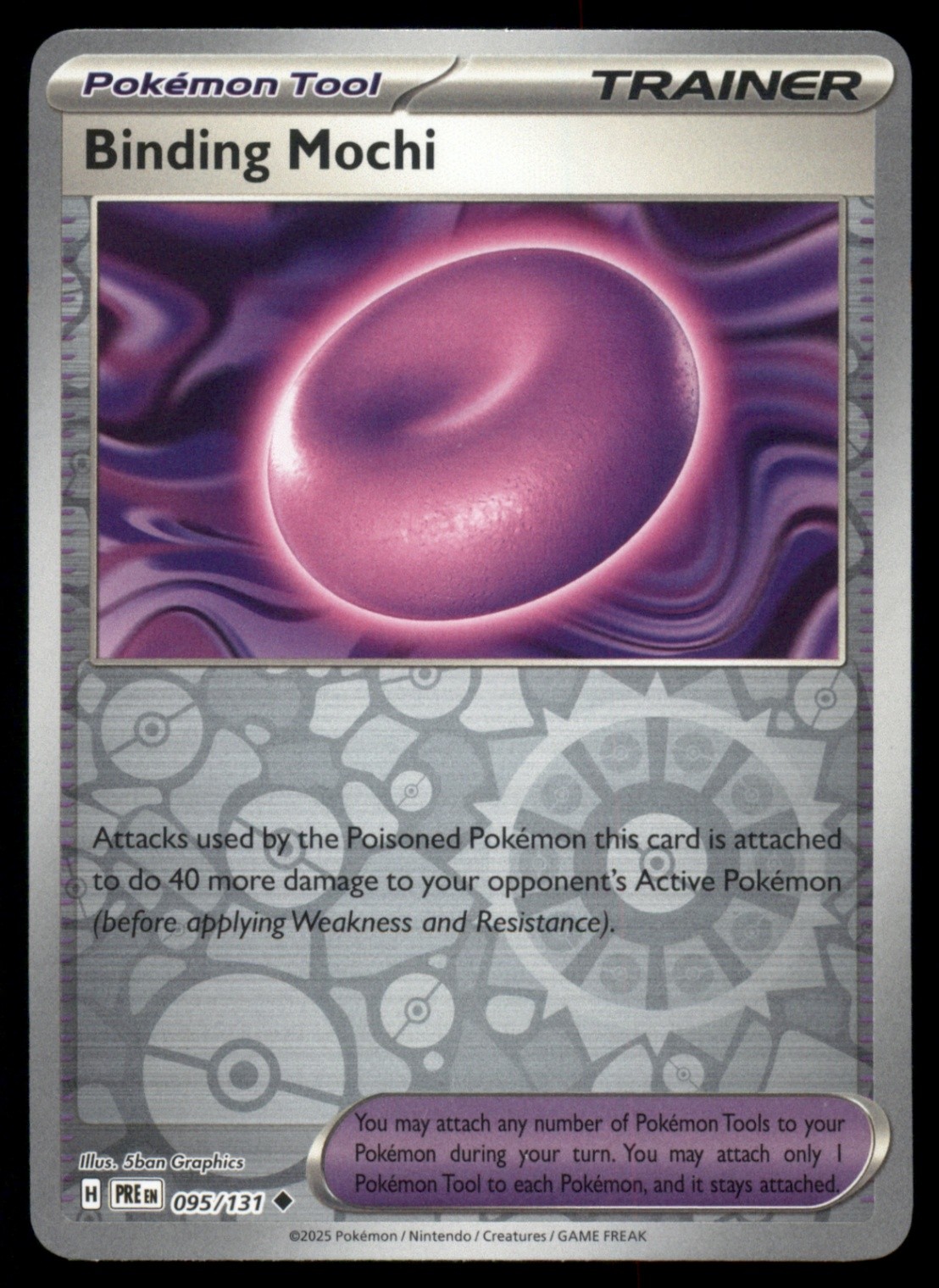 Binding Mochi 095/131 SV: Prismatic Evolutions Reverse Holo Near Mint NM