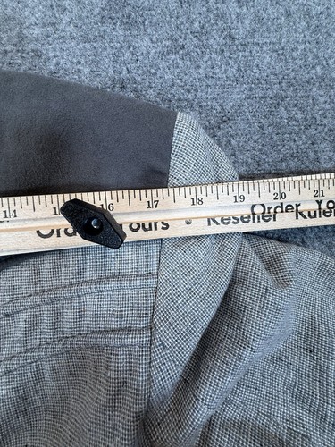 Vintage Pioneer Wear Men’s Western Blazer Size 40 Grey Wool Blend Suede Yoke USA - Picture 16 of 16
