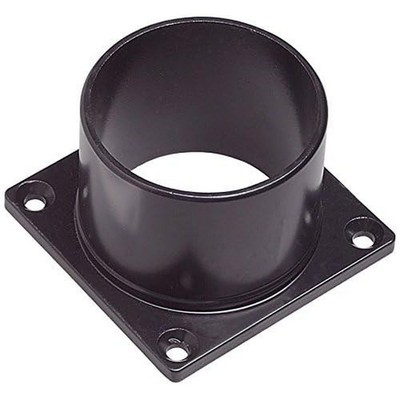 Standard 3-Inch Diameter Outdoor Pier Base, Weather-Resistant Aluminum for Po...