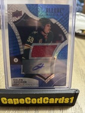 2021-22 Upper Deck Allure - Rookies Calen Addison #133 Blue Line Autograph...