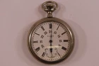 Antique Elgin 7 Jewel Silveroid Pocket Watch Pre-Owned Doesn't Run (43-25a)