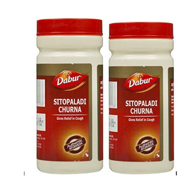 2 Dabur Sitopaladi Churna | Ayurvedisches Kräuterpulver 60g | Traditionelles ...