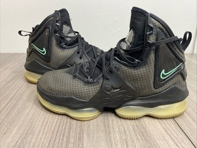 Nike Lebron XIX 19 Basketball Black/Green Glow CZ0203 003 Men shoes size 9.5