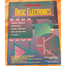Radio Shack Basic Electronics Manual 1994 (62-1394) {P8508} Vintage Paperback