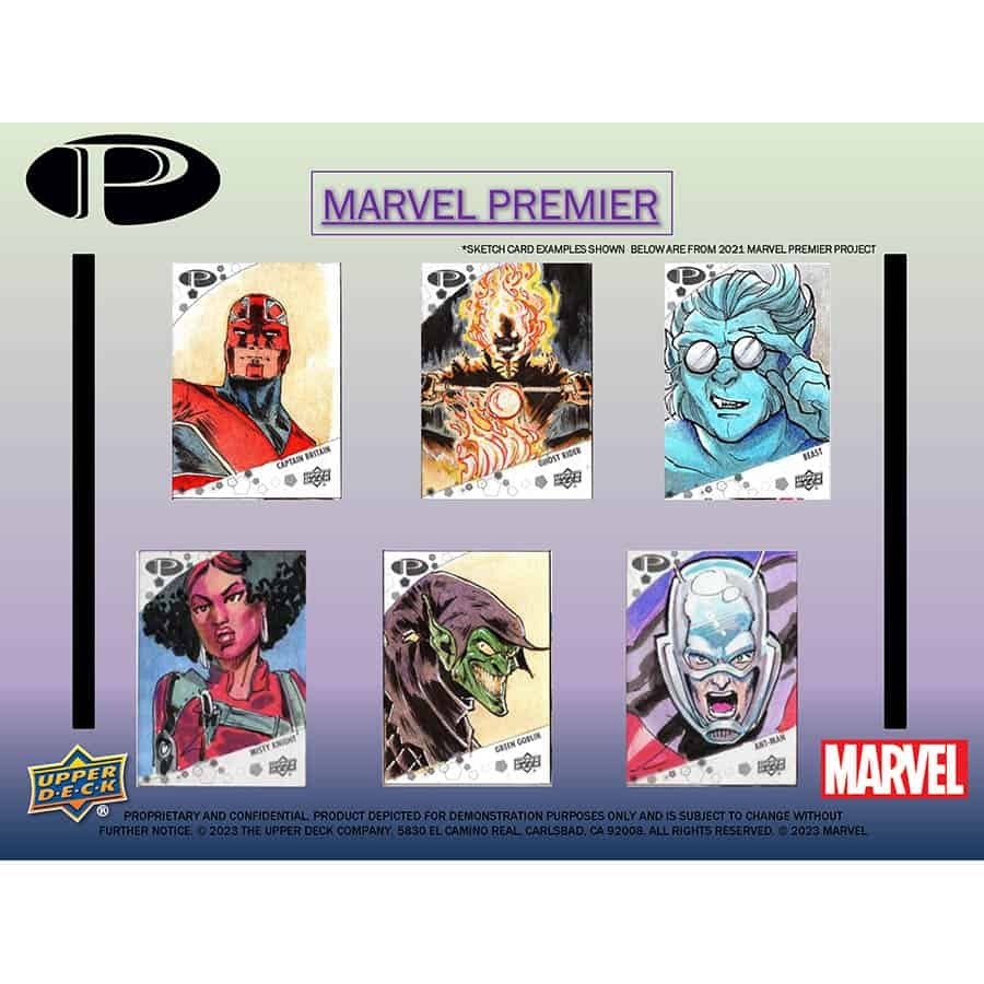 2023 Upper Deck Marvel Premier Hobby Box 2023 Factory Sealed New