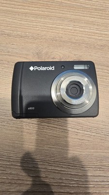 Polaroid A800 8.OMP Digital Camera Black - Compact Point & Shoot - Retro CCD Vib