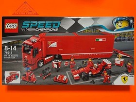 LEGO SPEED CHAMPIONS F14 T & Scuderia Ferrari Truck 75913 In 2015 New Retired