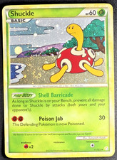 Shuckle Holo Rare HeartGold & SoulSilver 11/123  Pokemon W/SWIRL on eBay