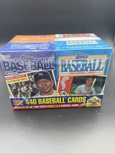 1996 Topps Baseball Complete Set SEALED Series 1 & 2 Cereal Box Mickey Mantle