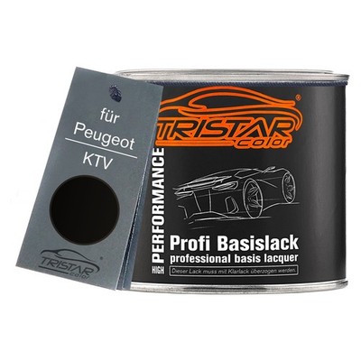 Autolack Dose spritzfertig für Peugeot KTV Noir Perla Nera Nacre Basislack 0,5L
