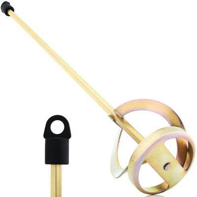 Paint Mixer Drill Attachment 15 Gallon Bucket Zinc Plated RustFree Easy Clean