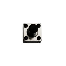 TACTILE-SWITCH 6x6x8.5mm Black Momentary Tactile Switch PCB Mini GRADE A