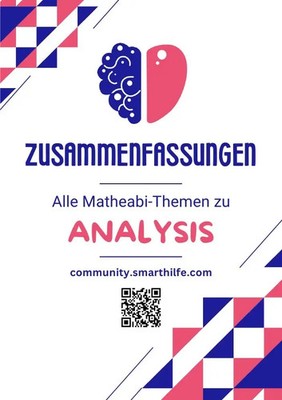 Smarthilfe - Die Mathe-Lernhilfe | ALLE Zusammenfassungen ANALYSIS | Taschenbuch