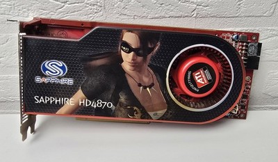 Sapphire ATI Radeon HD 4870 512MB GDDR5 PCIe Grafikkarte Dual DVI Retro