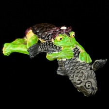 Figura de colección Kaiyodo Furuta Kappa Netsuke correa Hyakki Yakou Yokai Japón
