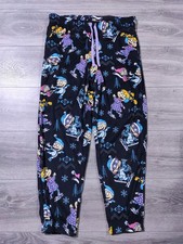 Womens Medium 8-10 Rugrats Winter Lounge Bottoms Sleep Pant Jogger Pajamas PJs