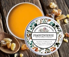 FRANKINCENSE BALM | Boswellia Sacra, B. carterii, B. serrata | Powerful Healing 