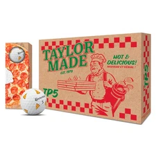 TaylorMade TP5 pix Pizza Party Golf Balls