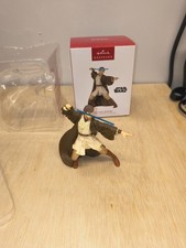 2022 Hallmark Keepsake  Star Wars  26   Obi-Wan Kenobi Christmas Ornament NIB