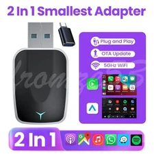 2.4+5.8G Dual Frequency Android Auto Wireless Adapter & Carplay Wireless Adapter
