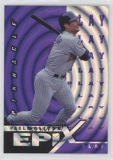 1998 Pinnacle Epix Play Purple Paul Molitor #E23 HOF qp4
