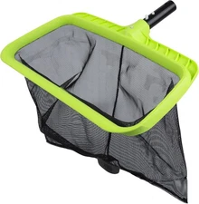 Sepetrel Swimming Pool Leaf Skimmer Net,Reinforced Frame Deep Plastic Edge 